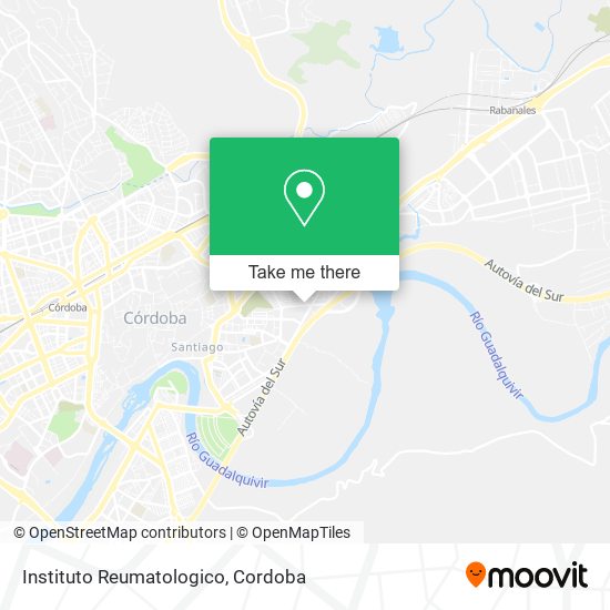 mapa Instituto Reumatologico