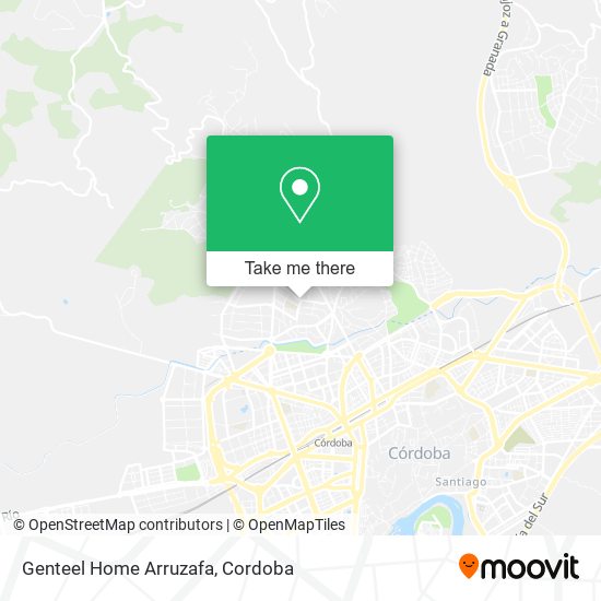 mapa Genteel Home Arruzafa