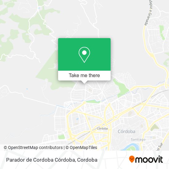 mapa Parador de Cordoba Córdoba