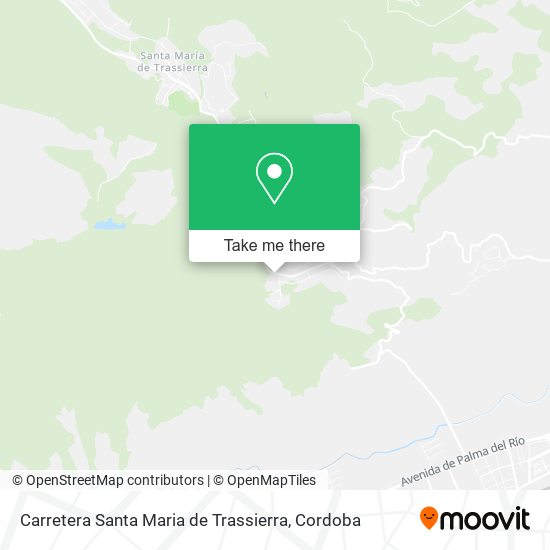 Carretera Santa Maria de Trassierra map