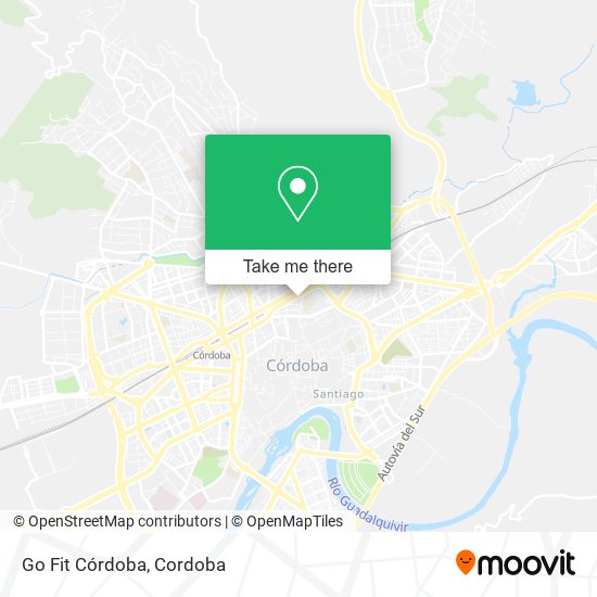 Go Fit Córdoba map