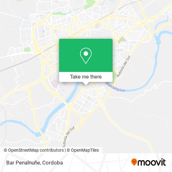 mapa Bar Penalnuñe