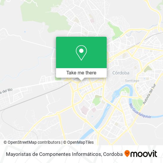 mapa Mayoristas de Componentes Informáticos