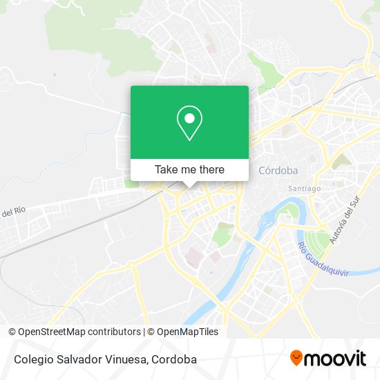 Colegio Salvador Vinuesa map