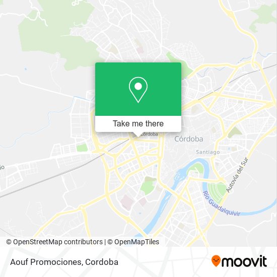 Aouf Promociones map