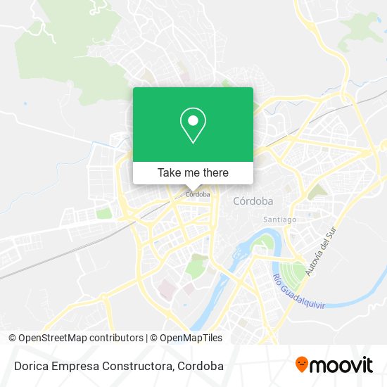 Dorica Empresa Constructora map