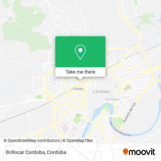 mapa Brillocar Cordoba