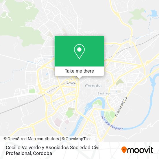 Cecilio Valverde y Asociados Sociedad Civil Profesional map