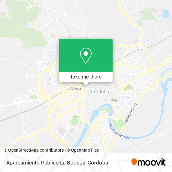 Aparcamiento Publico La Bodega map