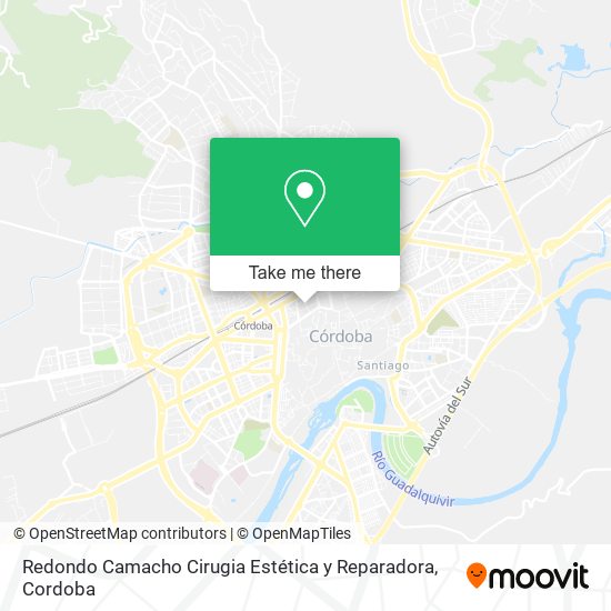 Redondo Camacho Cirugia Estética y Reparadora map