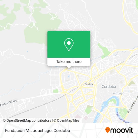 Fundación Miaoquehago map