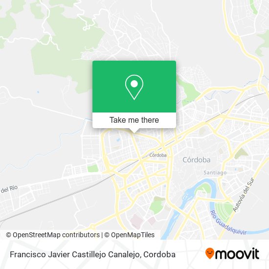 Francisco Javier Castillejo Canalejo map