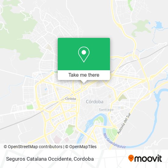 Seguros Catalana Occidente map