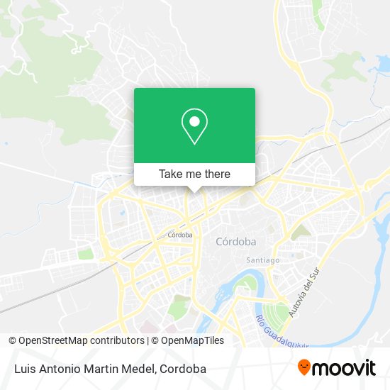 mapa Luis Antonio Martin Medel