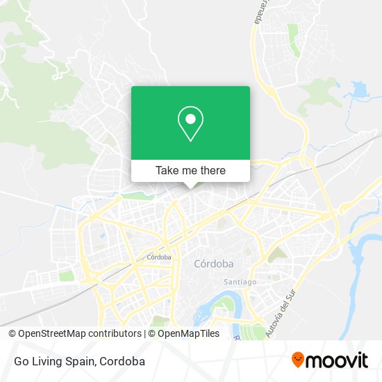 Go Living Spain map