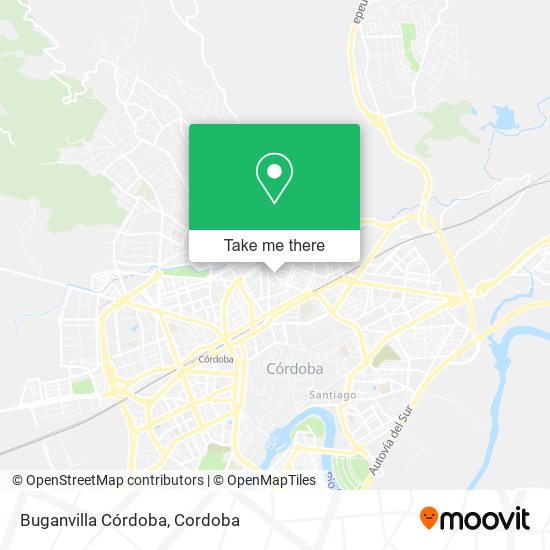 mapa Buganvilla Córdoba