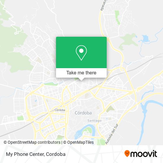 My Phone Center map