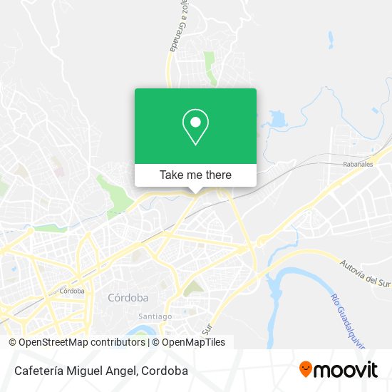 Cafetería Miguel Angel map