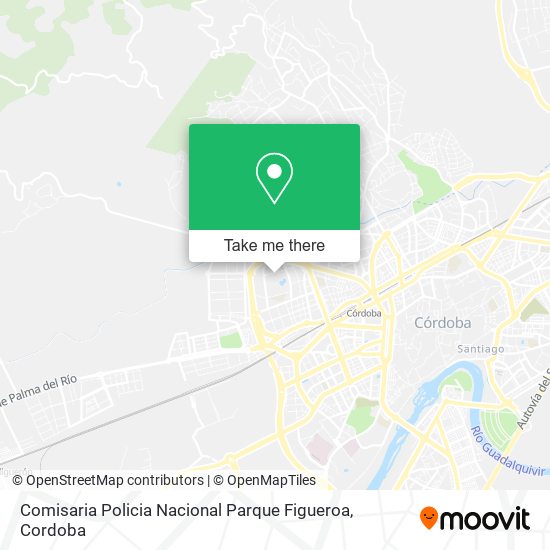 mapa Comisaria Policia Nacional Parque Figueroa