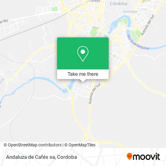 mapa Andaluza de Cafés sa