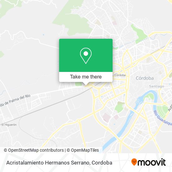 Acristalamiento Hermanos Serrano map