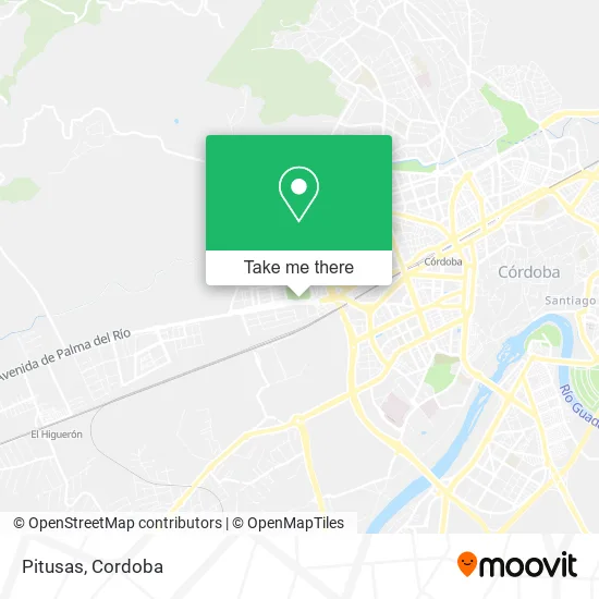 Pitusas map