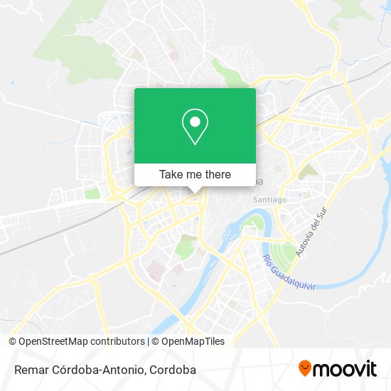 Remar Córdoba-Antonio map