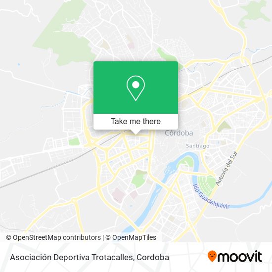 mapa Asociación Deportiva Trotacalles