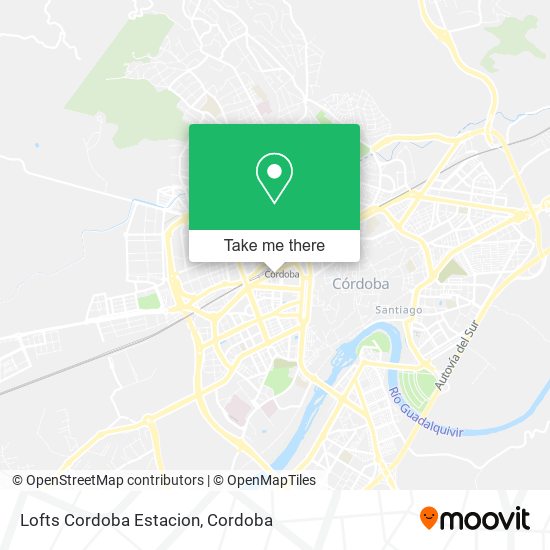 mapa Lofts Cordoba Estacion