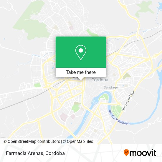 Farmacia Arenas map