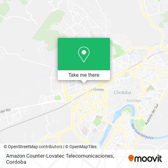 Amazon Counter-Lovatec Telecomunicaciones map