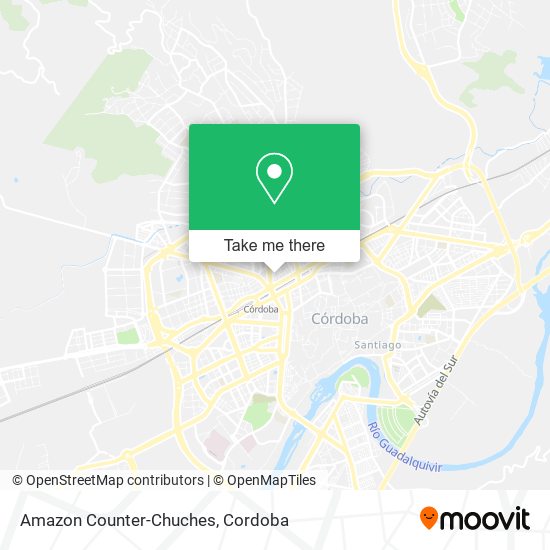 Amazon Counter-Chuches map