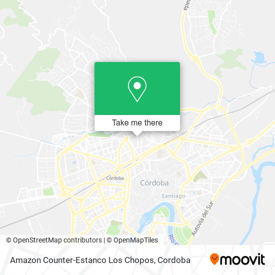 mapa Amazon Counter-Estanco Los Chopos