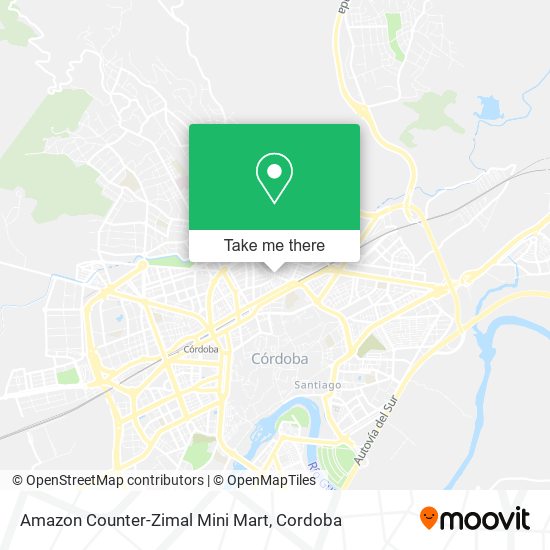 mapa Amazon Counter-Zimal Mini Mart