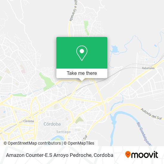 Amazon Counter-E.S Arroyo Pedroche map