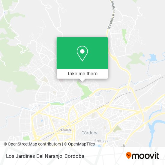 Los Jardines Del Naranjo map