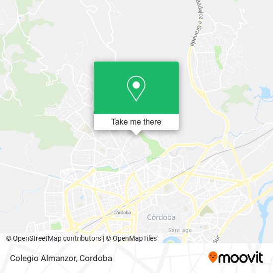 mapa Colegio Almanzor