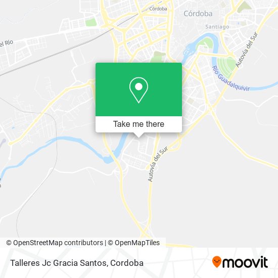 Talleres Jc Gracia Santos map