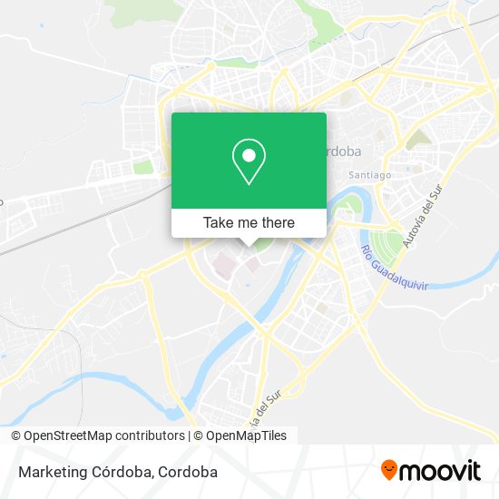 Marketing Córdoba map