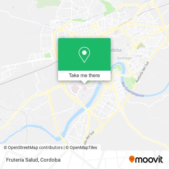 Frutería Salud map