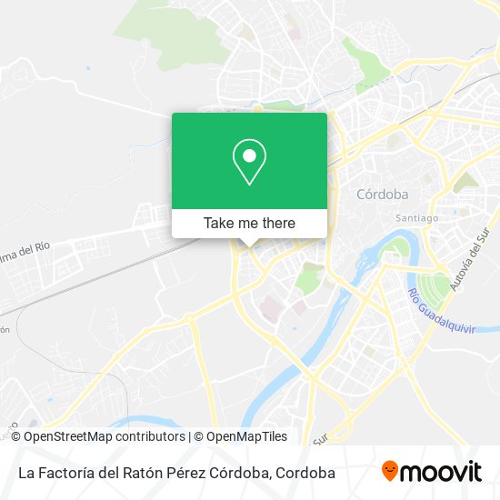 La Factoría del Ratón Pérez Córdoba map