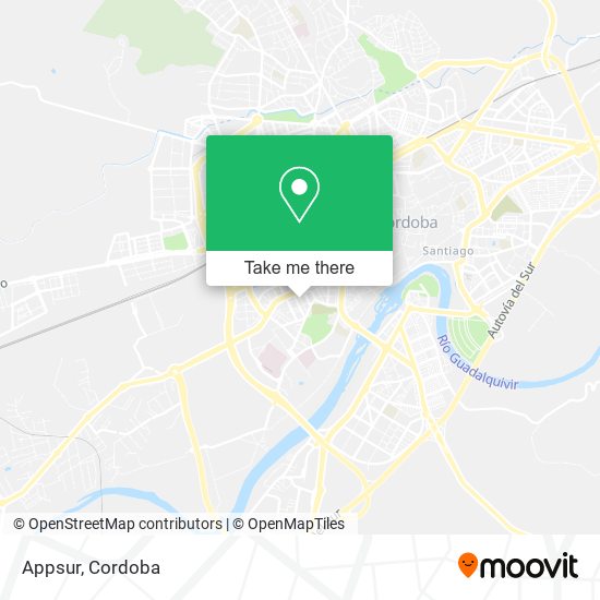 Appsur map