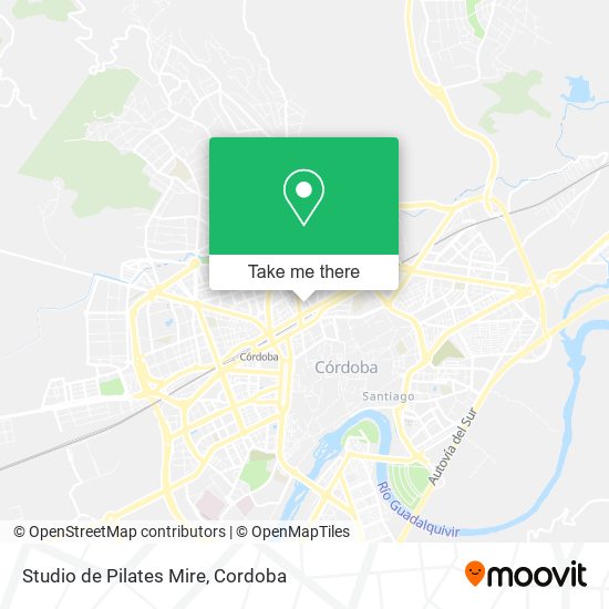 Studio de Pilates Mire map