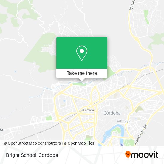 Bright School map