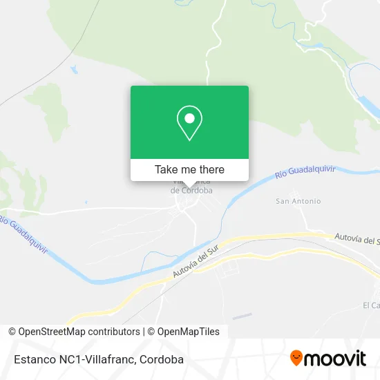 Estanco NC1-Villafranc map