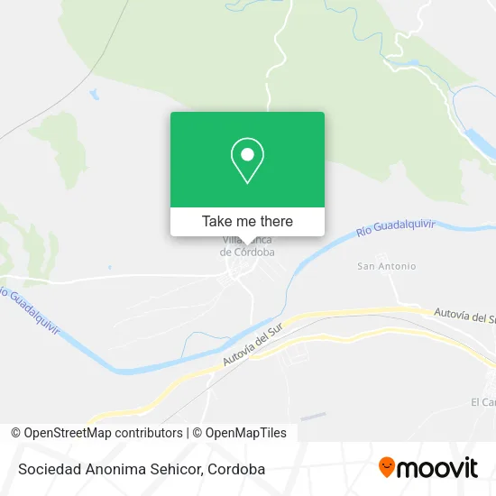 Sociedad Anonima Sehicor map