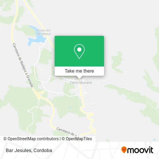 Bar Jesules map