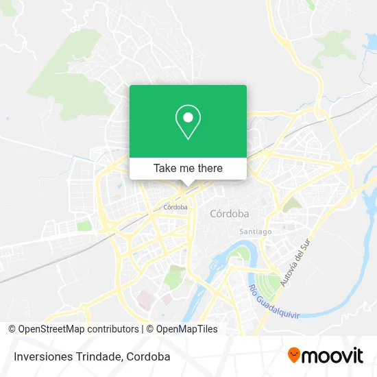 Inversiones Trindade map