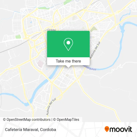 Cafetería Maraval map