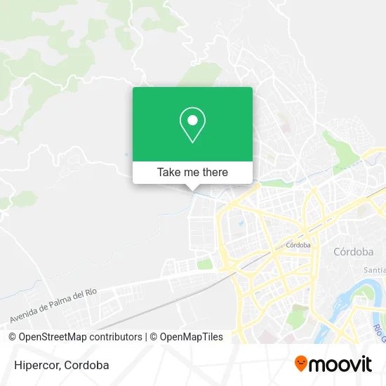 Hipercor map